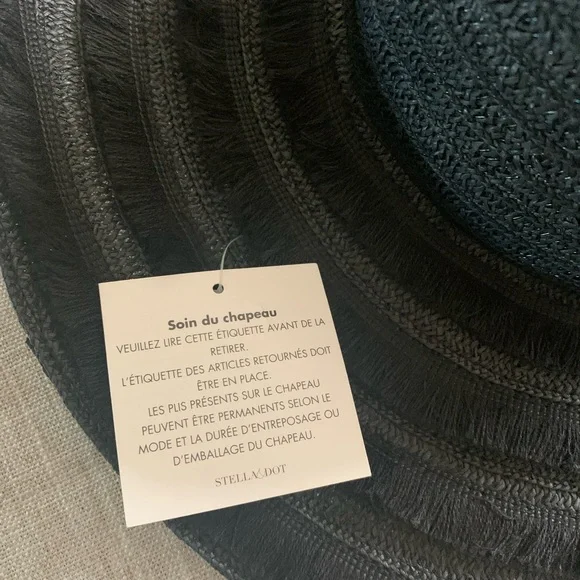 Stella & Dot Raffia Summer Hat - Picture 4 of 5